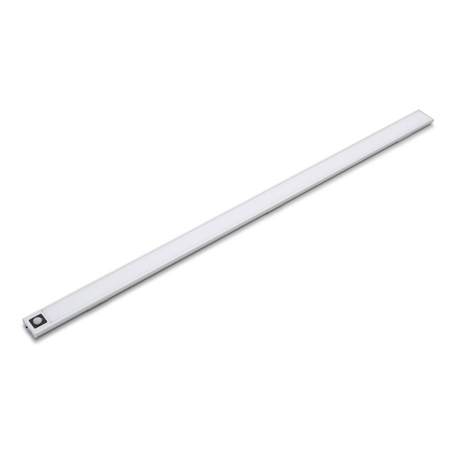 Culina Rechargeable LED 864mm Under Cabinet Light 4W Cool White Opal and Silver 1