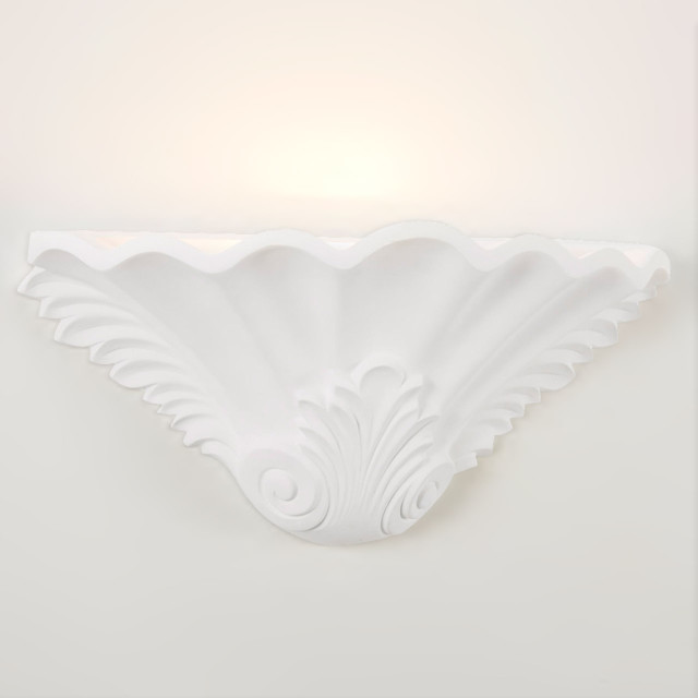 Inlight Arucas Paintable Wall Uplighter White 1