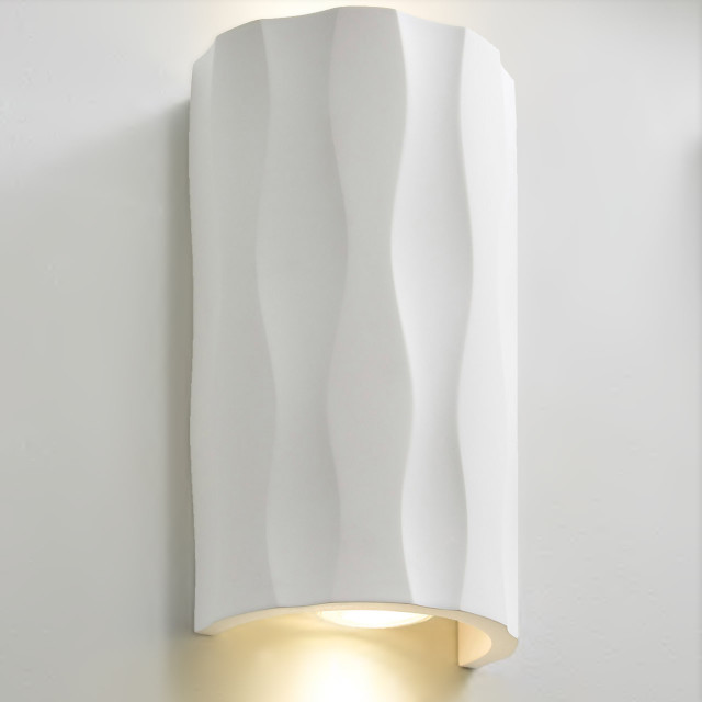 Inlight Toledo Paintable Wall Up/Down Light White 1