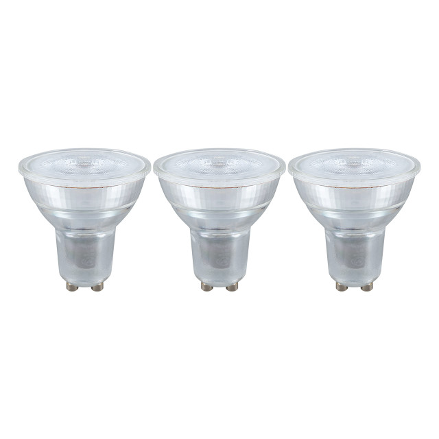 Crompton GU10 Spotlight LED Bulb 4.5W (50W Eqv) Warm White 3-Pack 35°