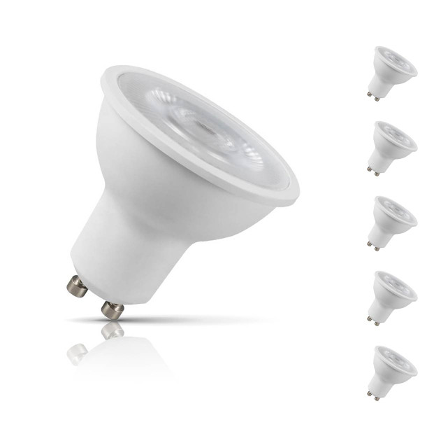 Crompton Lamps LED GU10 Spotlight 5W Cool White 38° (50W Eqv) Image 5