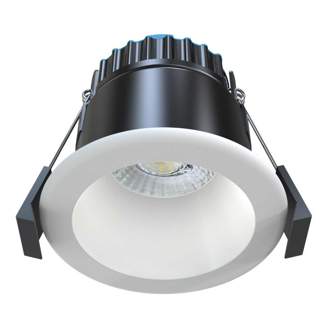 Spa JENN LED Anti-Glare Fire Rated LED 8W Dimmable 4-Colour CCT 60° White 1