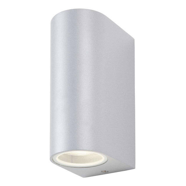 Zink ANTAR Outdoor Up and Down Wall Light Silver 1