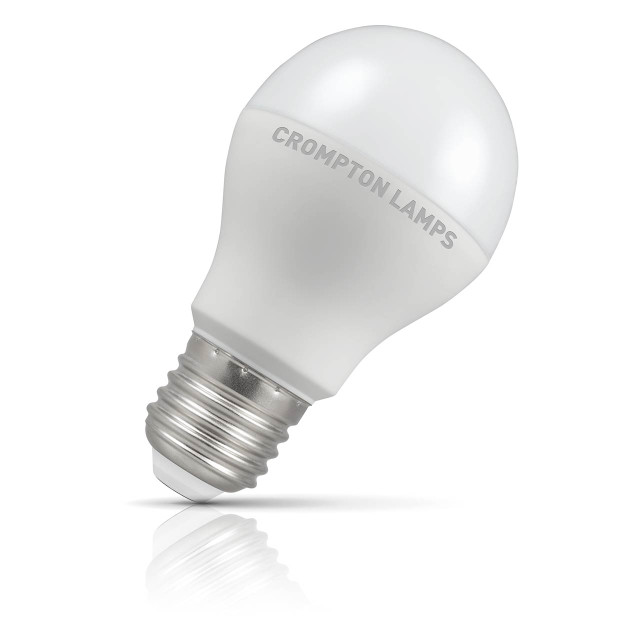 Crompton GLS LED Light Bulb Dimmable E27 8.5W (60W Eqv) Warm White Opal 1