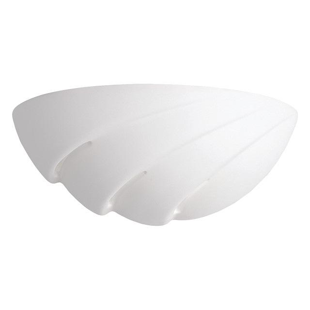 Firstlight Ceramic Paintable Style 330mm Wall Uplighter Unglazed 1