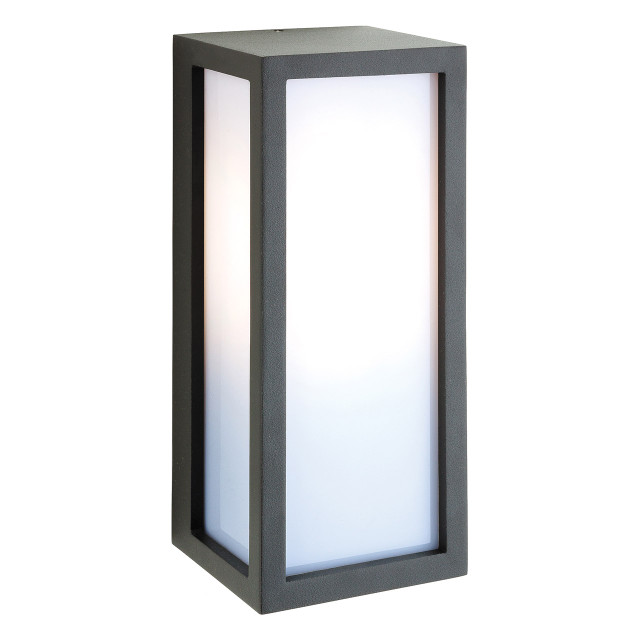 Firstlight Warwick Contemporary Style Lantern in Graphite and Opal 1