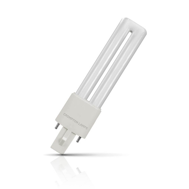 Crompton PLS LED Light Bulb 2-Pin 3W (7W Eqv) Warm White Direct to Mains