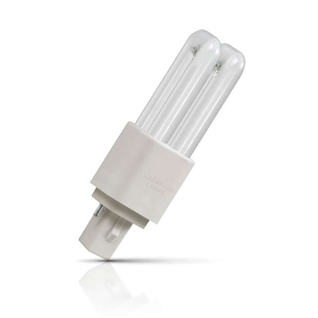 Crompton PLC LED Light Bulb Universal 2-pin 4.5W (10W Eqv) Cool White Direct to Mains