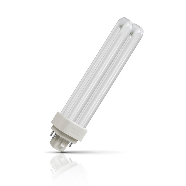 Crompton PLC-E LED Light Bulb Universal 4-Pin 6W (18W Eqv) Cool White Direct to Mains