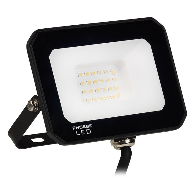 Phoebe LED Floodlight 20W Atlas-Mini Cool White IP65 Black