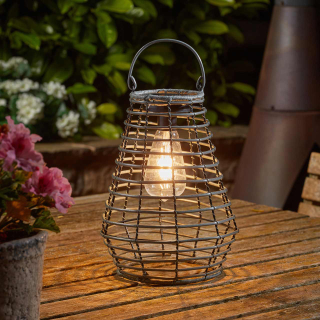 Smart Solar Maris LED Solar Lantern - Slate 1