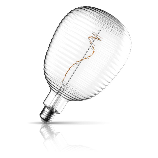 Crompton Lamps LED Globe 4.5W E27 Decorative Lumeo Grand 140mm Extra Warm White Clear