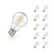 Crompton GLS LED Light Bulb Dimmable E27 7W (60W Eqv) Warm White 10-Pack Filament Clear