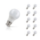 10-Pack Crompton GLS LED Light Bulbs B22 9.5W (75W Eqv) Warm White Opal Bayonet Frosted
