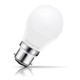 Integral LED Golfball 7.5W B22 Warm White Opal Image 1