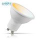 Crompton Lamps Dimmable LED Smart Wifi GU10 Spotlight 5W Tuneable White 100° Opal Image 1
