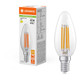 Ledvance Candle LED Light Bulb Dimmable E14 3.4W (40W Eqv) Warm White 5-Pack Performace Class Clear 3