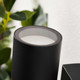 Zink LETO Outdoor Up and Down Wall Light with PIR Textured Black 5