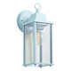 Zinc ERIS Outdoor Wall Lantern Pale Blue 1