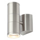 Coast Islay Up and Down Wall Light Stainless Steel 2
