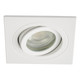 Spa Cali Square Tiltable Downlight Matt White 1