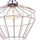 Inlight Castor Diamond Wire 263mm Easyfit Lamp Shade Antique Copper 4