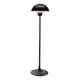 Zinc Radiant Onyx 1500W Floor Standing Patio Heater Image 1