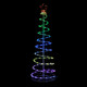 Festive 6ft Spiral Christmas Tree 135 RGB Colour Changing LEDs 1
