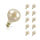 10-Pack Crompton Globe LED G95 Light Bulbs B22 4.5W (35W Eqv) Dim Extra Warm White Antique Filament Bayonet Vintage Large