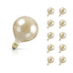 Crompton Globe LED Light Bulb Dim G125 E27 7W (60W Eqv) Extra Warm White 10-Pack Filament Vintage