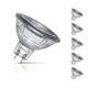 5-Pack Osram MR16 Spotlight LED Light Bulbs 3.4W (35W Eqv) 12V Dim Warm White Superstar Halogen Replacement 2-Pin 36°