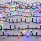 Festive Indoor & Outdoor 6ft Christmas Tree Glow-Worm Lights 760 Multicoloured LEDs 4