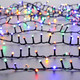 Festive 18.9m Indoor & Outdoor Glow-Worm String Lights 760 Multi-Coloured LEDs 6