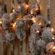 Festive 24.9m Indoor & Outdoor Glow-Worm String Lights 1000 Warm White LEDs 2