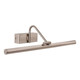 Firstlight 450mm Contemporary Style LED Picture/Mirror Light 8W Warm White Brushed Steel 1