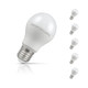 Crompton GLS LED Light Bulb Dimmable E27 8.5W (60W Eqv) Cool White 5-Pack 1