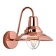 Firstlight Fisherman Mediterranean Style Wall Light in Copper and Clear 1