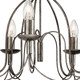 Firstlight Regency Classic Style 5-Light Pendant Light Antique Silver 2