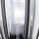 Firstlight Faro Traditional Style Uplight Lantern in Black and Clear 2
