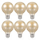 Crompton Globe LED Light Bulb G80 E27 4.5W (35W Eqv) Warm White 6-Pack Vintage 1