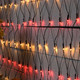 Festive Indoor & Outdoor 175cm x 120cm Firefly Net Lights Red & Warm White LEDs 1