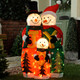 Festive 100cm Battery Operated Lit Snowman Family 2