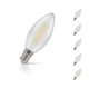 Crompton Candle LED Light Bulb B15 4.2W (40W Eqv) Cool White 5-Pack 1