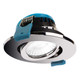 Phoebe LED Firesafe Tiltable Downlight 4W/6W/8W Dimmable CCT Multi-Wattage Chrome 1
