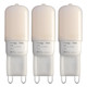 Crompton Lamps LED G9 Capsule 2.2W 3-Pack Warm White Opal