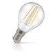 Crompton Lamps LED Golfball 4.2W B15 Dimmable Filament Cool White Clear 40W Eqv 1