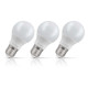 Crompton Lamps LED GLS 7W E27 Dimmable 3-Pack Daylight Opal 60W Eqv 1