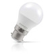 Crompton Lamps LED Golfball 2.2W B22 3-Pack Cool White Opal 25W Eqv 3