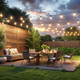 nxt gen Premium 10m Connectible Outdoor Festoon Lights 20x E27 Sockets