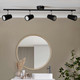 Spa Freya 4-Light Bar Spotlight Matte Black 3